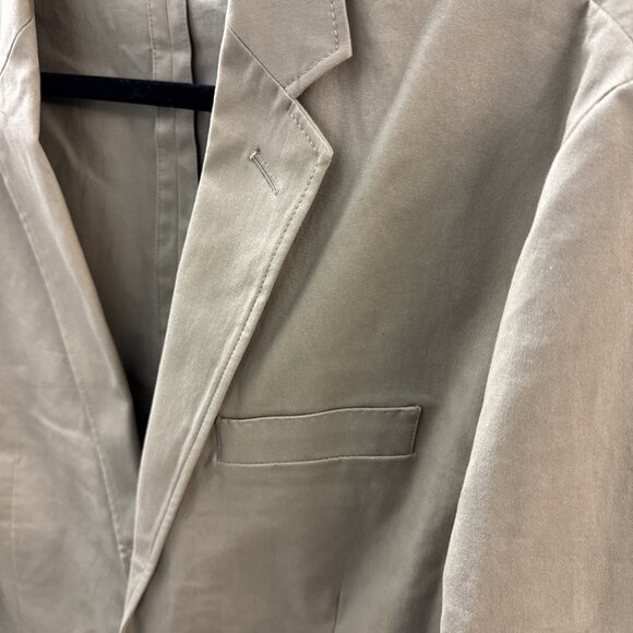 J. Crew Blazer 40R Khaki Tan Cotton Blend Thompson Slim Fit 2-Button Sport Coat - Picture 4 of 8